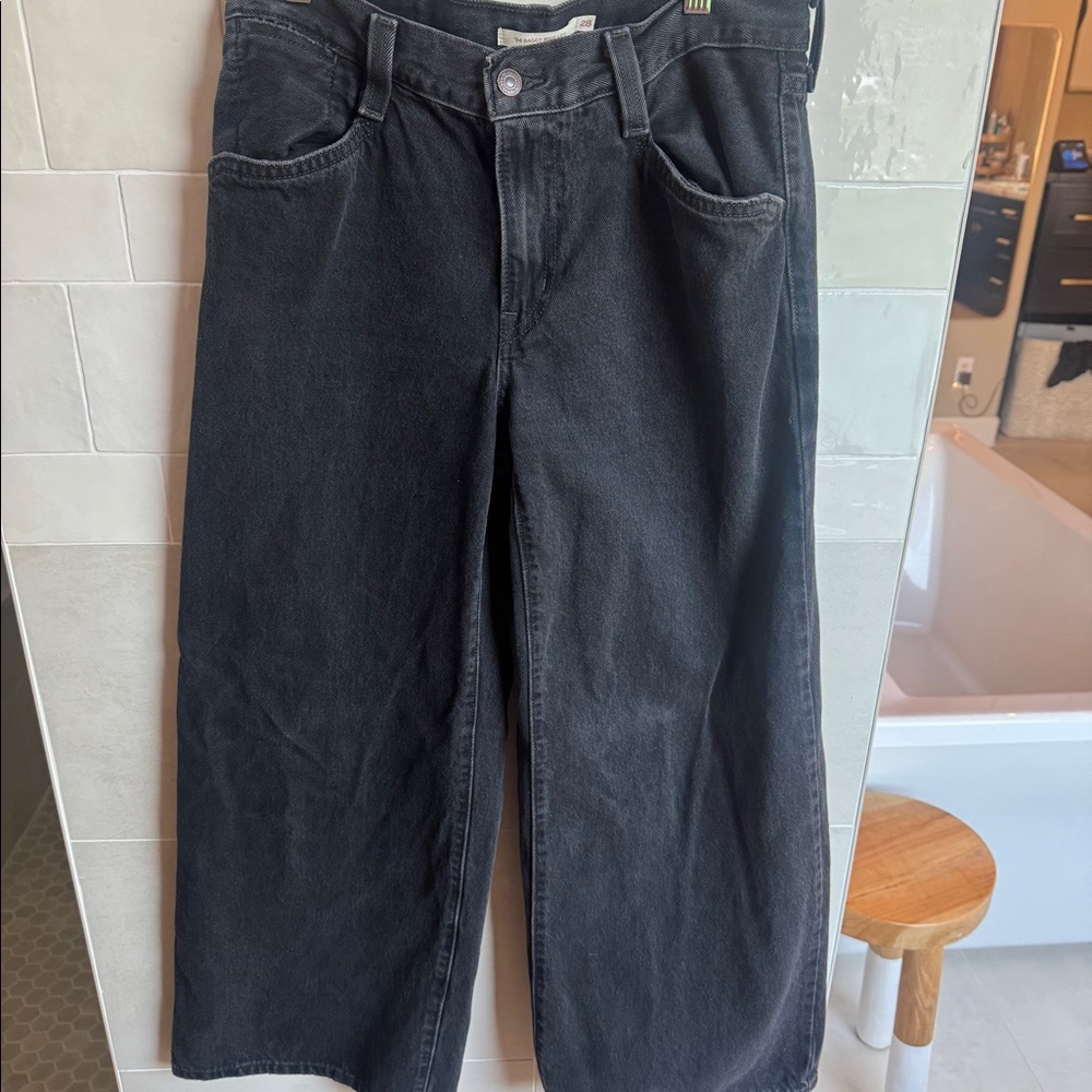 Levi’s 94 baggy wide leg jeans - black